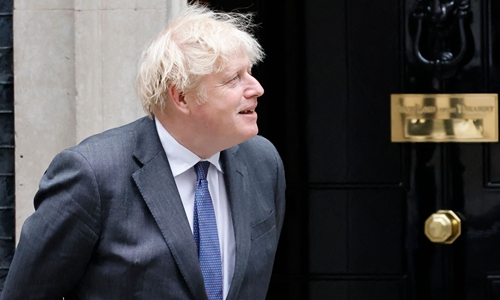 British Prime Minister Boris Johnson Photo: VCG