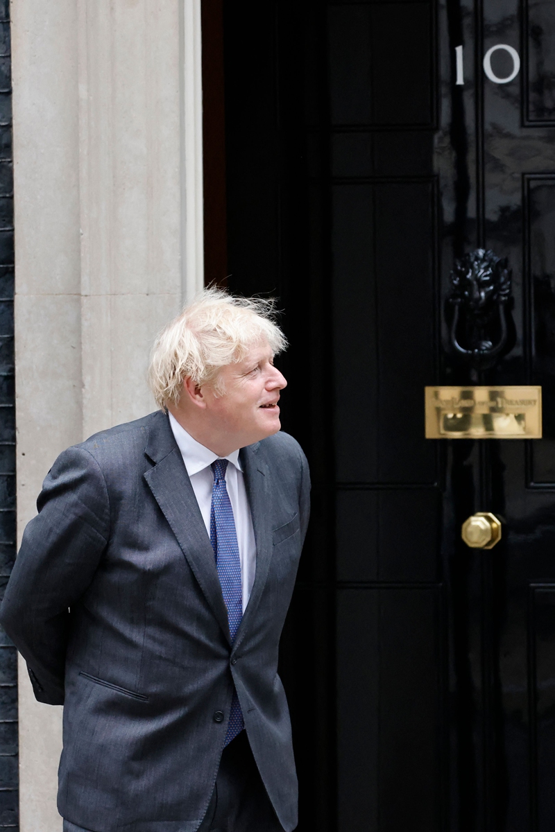 British Prime Minister Boris Johnson Photo: VCG