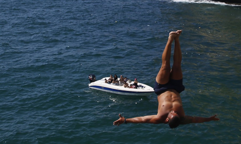 Lebanese Swimmer Ihab Chibani Just Won 1st Place At The Open Water