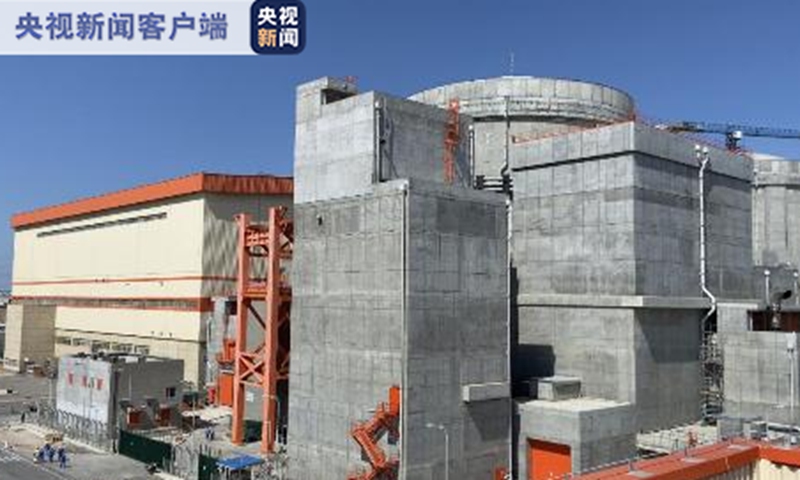 The No. 5 unit of the Hongyanhe Nuclear Power Plant Photo:CCTV
