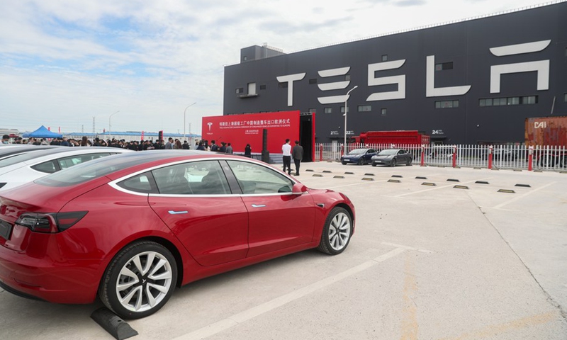 Tesla Photo:Xinhua