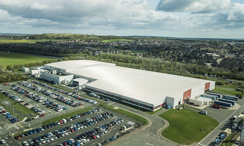 A view of Envision AESC's battery plant in the UK Photo: Courtesy of Envision AESC 