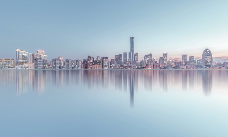 The Beijing skyline Photo: VCG