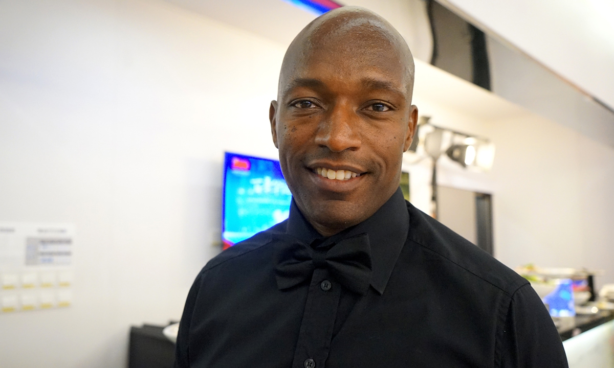 Former British Olympic sprinter Marlon Devonish