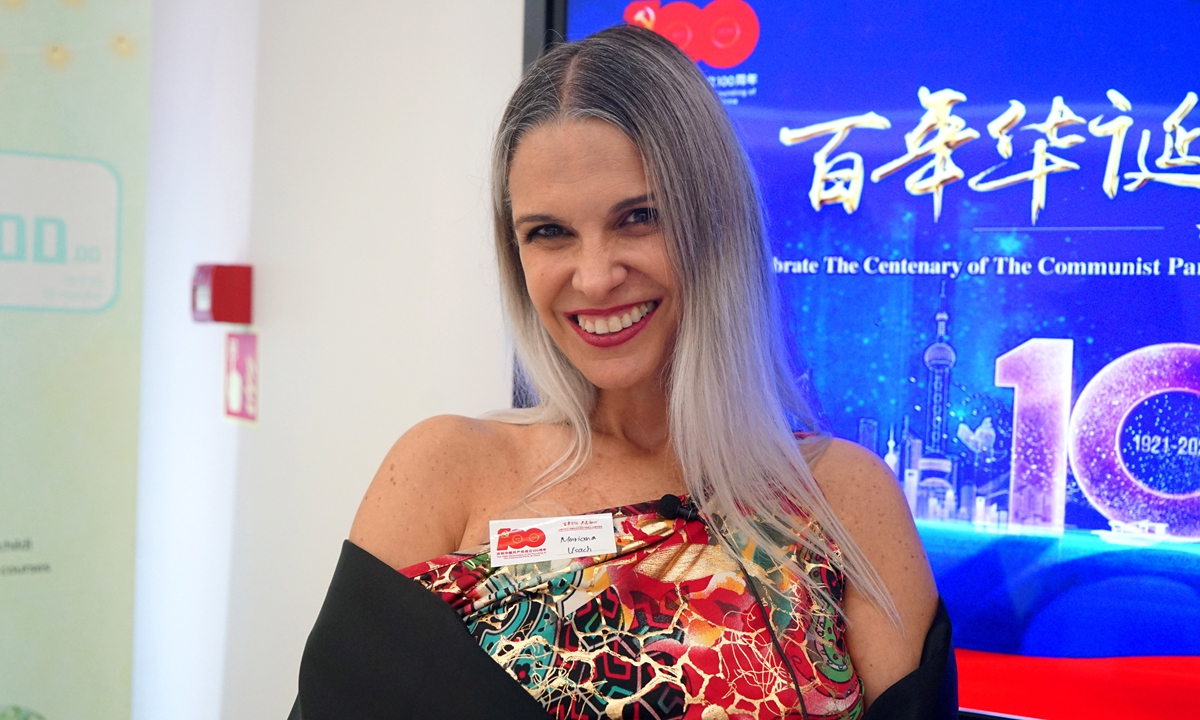 Mariana Usach, executive director from the Chile Chamber of Commerce in China