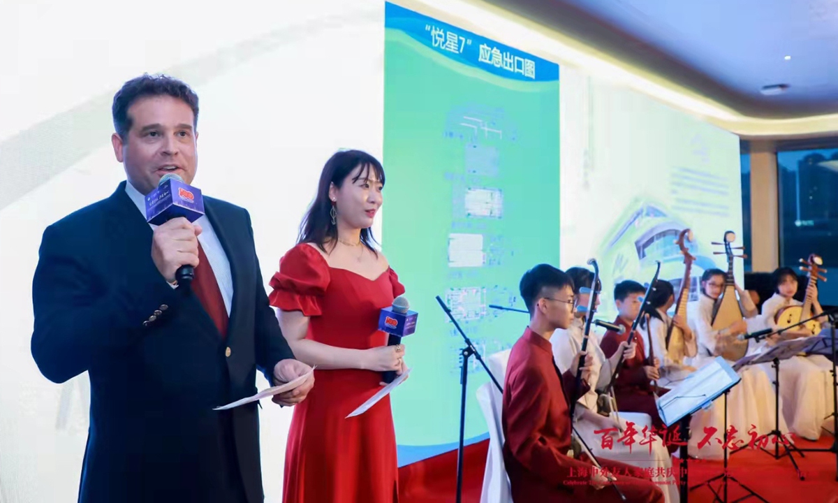 Josh Bobley hosted the event in Shanghai during the weekend.