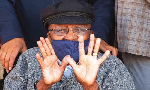 Desmond Tutu Photo: AFP