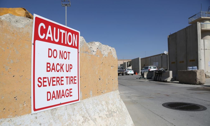 Photo taken on July 8, 2021 shows the Bagram Airfield base after all U.S. and NATO forces evacuated in Parwan province, eastern Afghanistan. Photo:Xinhua