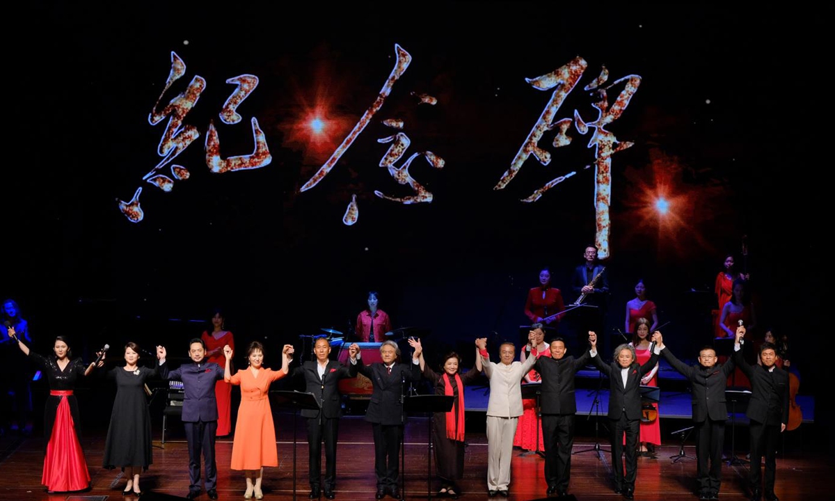 The musical performance <em>Monument</em> Photo: Courtesy of Forbidden City Concert Hall 