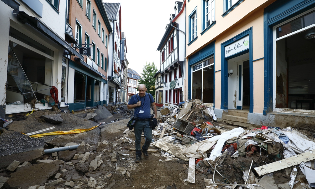 Storm aftermath Storm aftermath