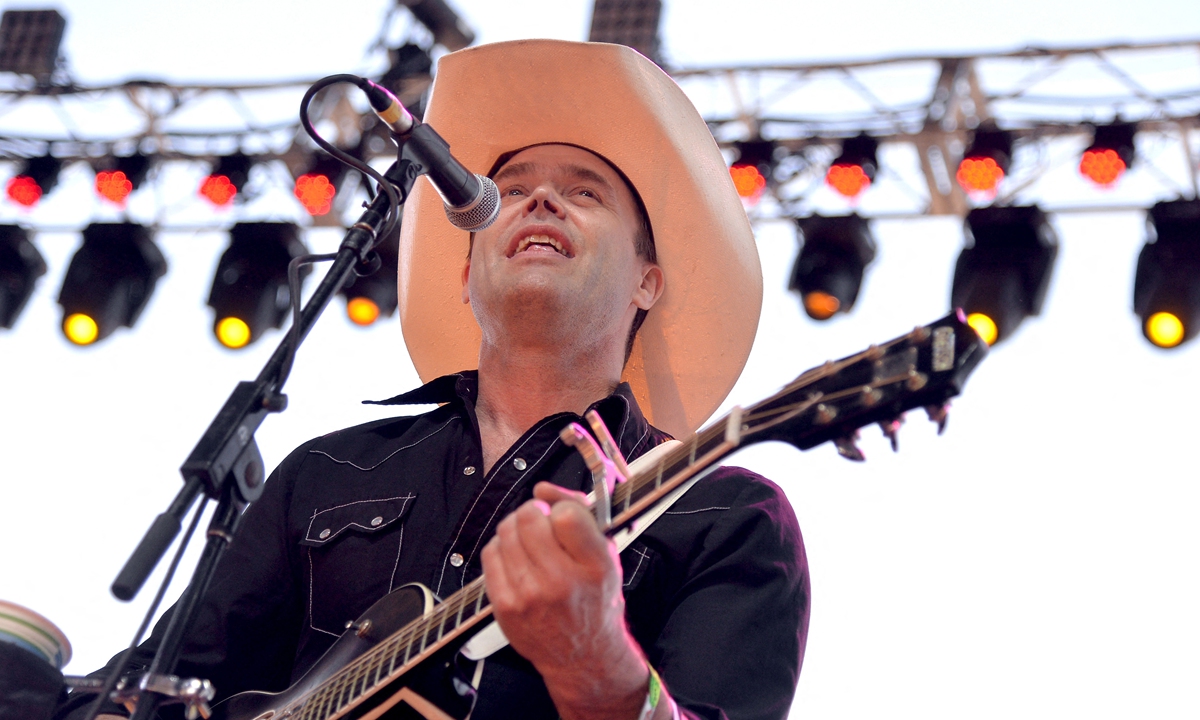 Canadian country rocker Corb Lund Photo: AFP 