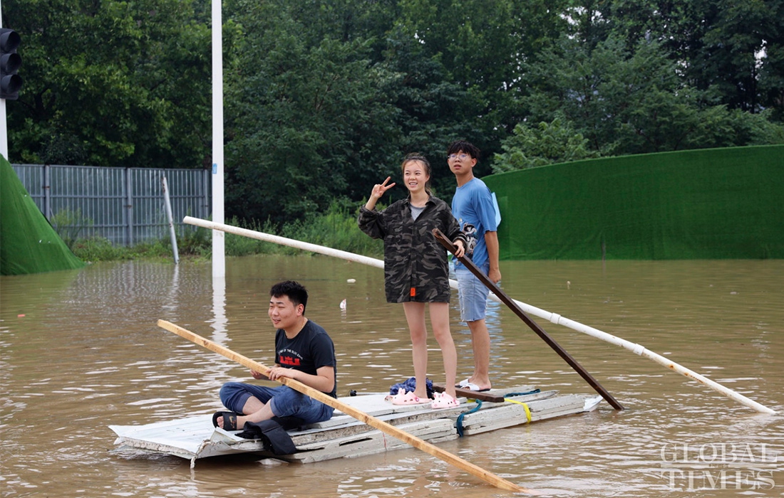 Endian rescue team helps save elderly, children trapped in a university ...