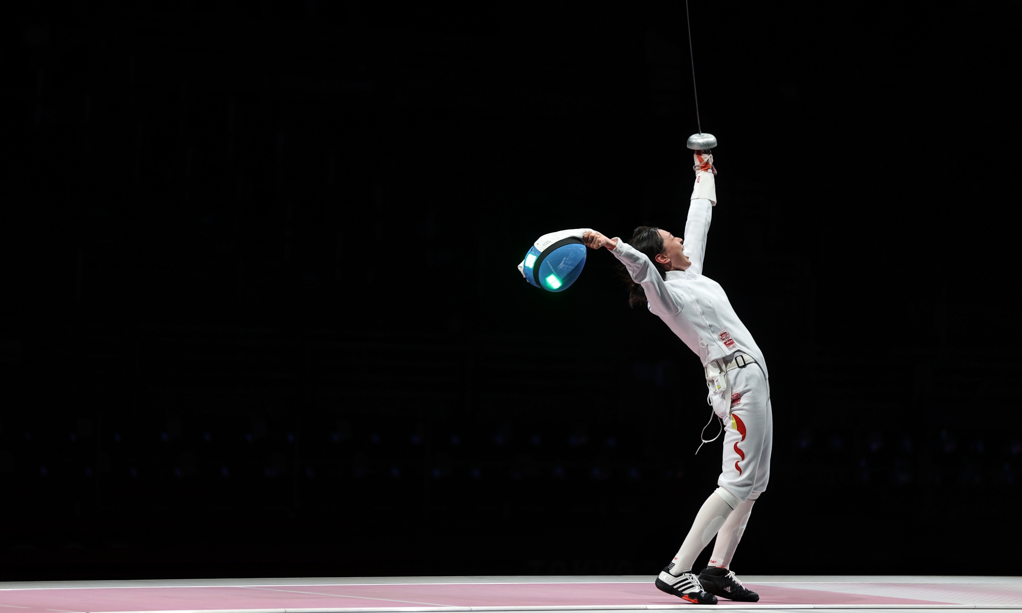 Sun Yiwen wins Team China's third gold medal at Tokyo Olympics Photo:Cui Meng/GT