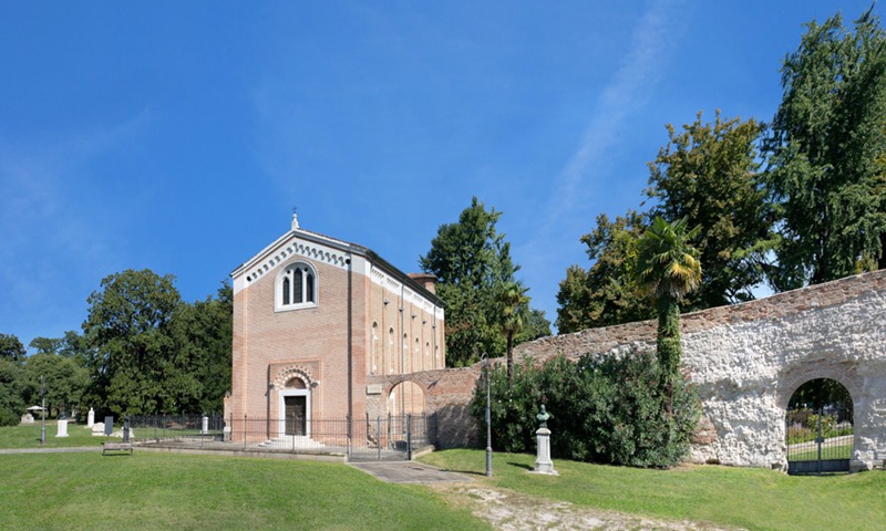 Undated file photo shows the Scrovegni Chapel in Padua, Italy.(Photo: Xinhua)