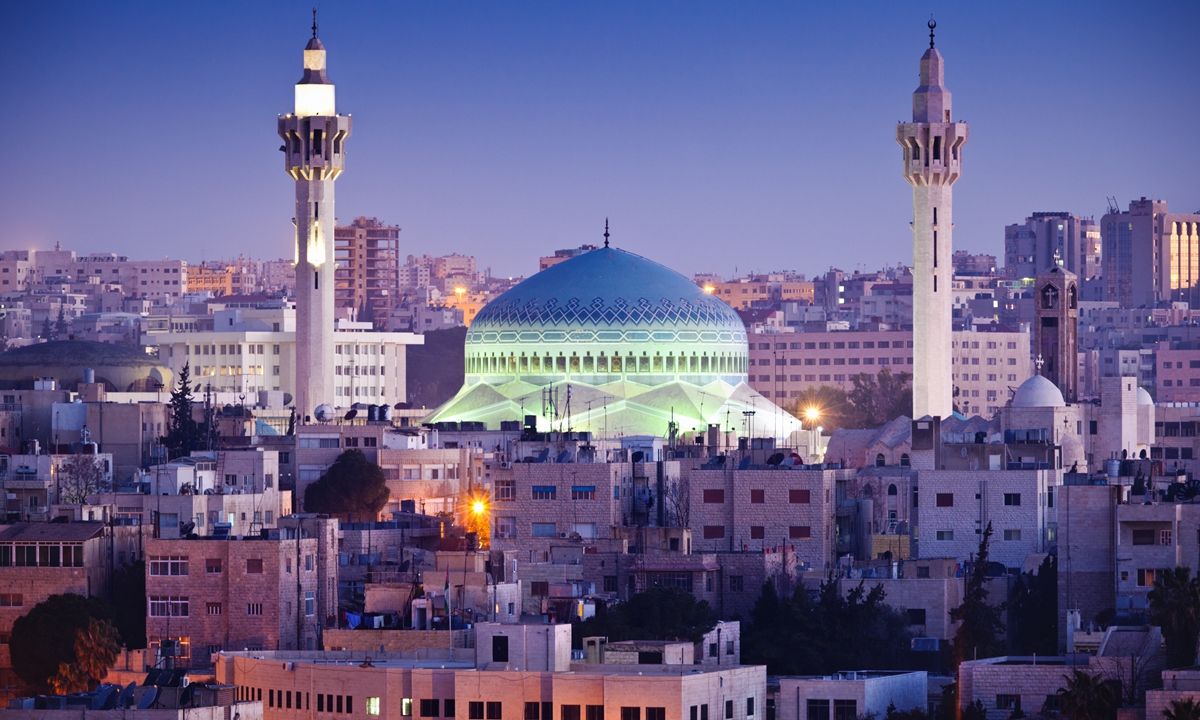 Dome building in Jordan Photo: AFP