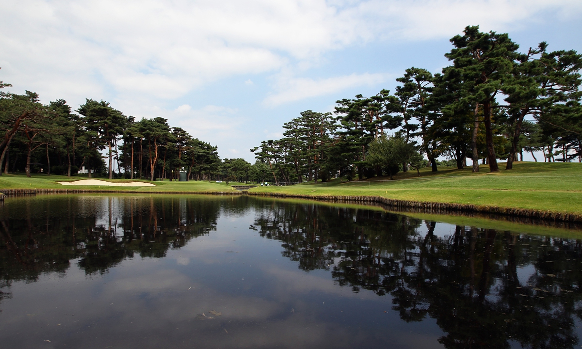 A view of the Kasumigaseki Country Club in Saitama, Japan Photo: VCG