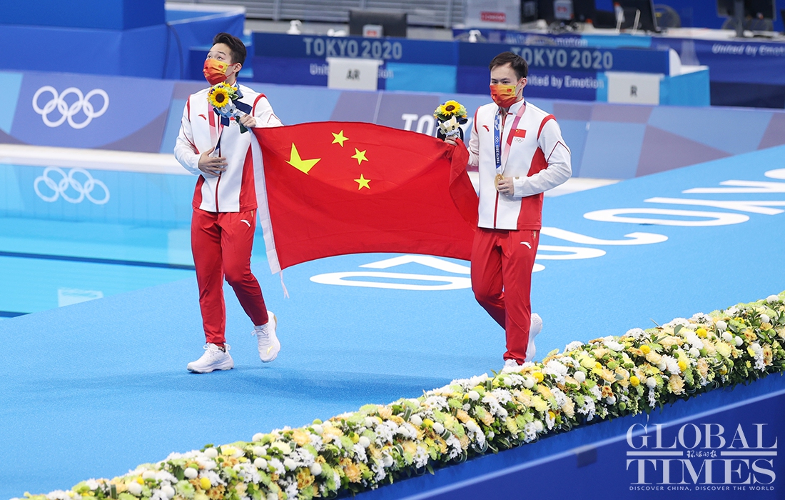 Live from Tokyo: Chinese divers clinch gold and silver for men's 3m ...