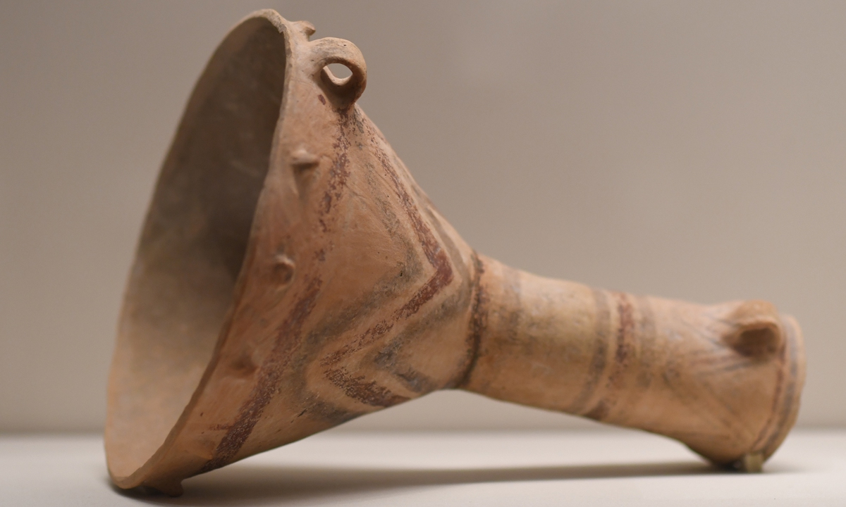 Colorful pottery belonging to China's Majiayao culture Photos: IC