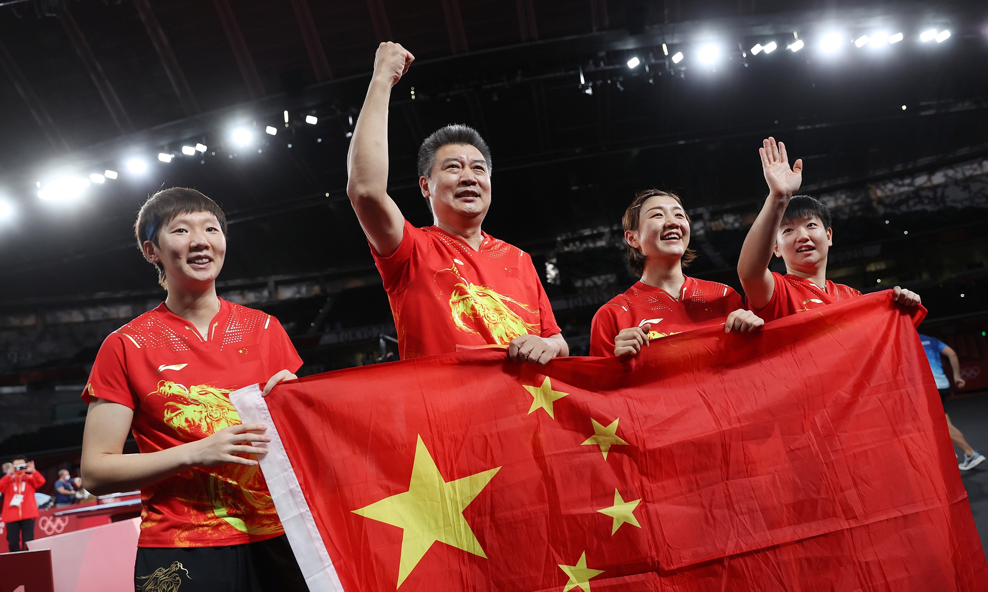 Live from Tokyo China wins table tennis womens team gold at Tokyo Olympics