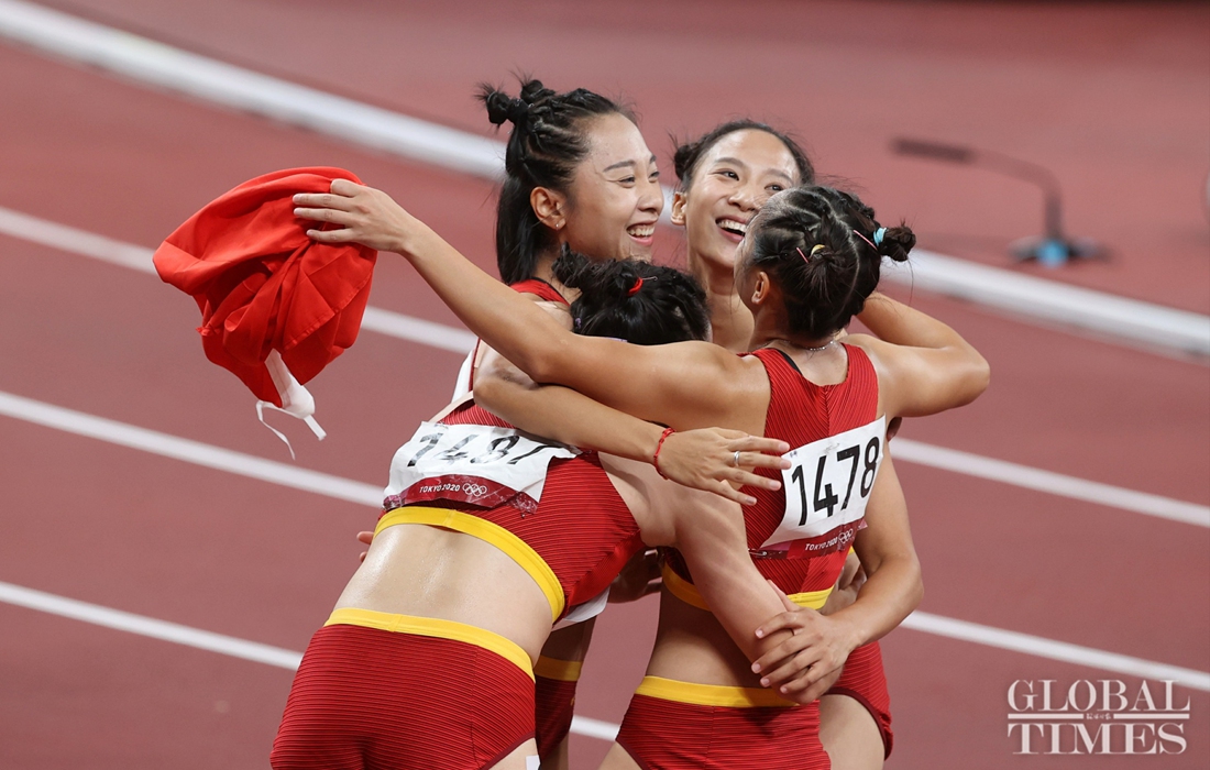 Live from Tokyo Team China at the track and field Global Times