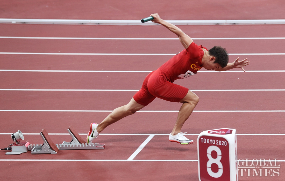 Live from Tokyo Team China at the track and field Global Times