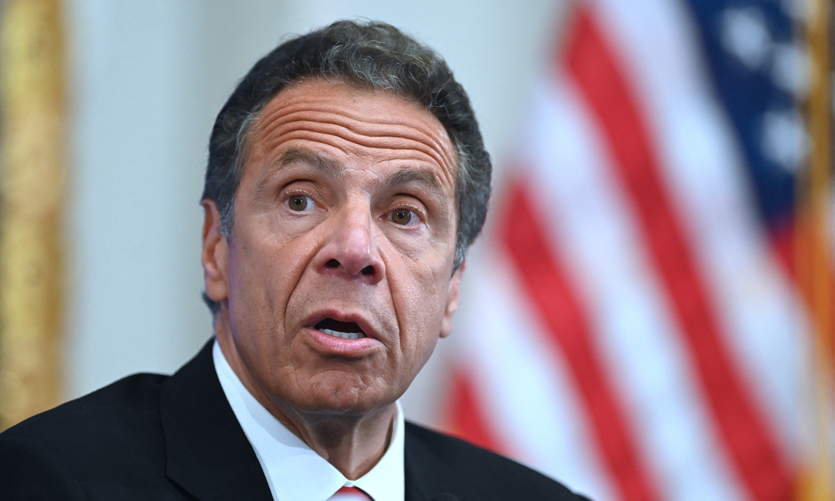 Andrew Cuomo Photo: AFP