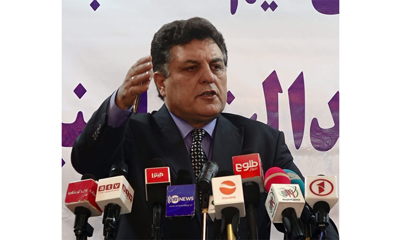 Dr. Latif Pedram, leader of the National Congress Party (NCP) of Afghanistan and a former Member of Parliament Photo: Courtesy of Pedram
