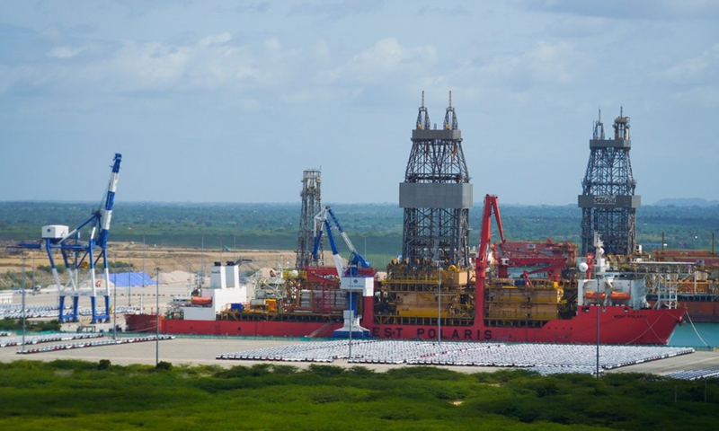 Sri Lanka's Hambantota industrial park(Photo: Xinhua)