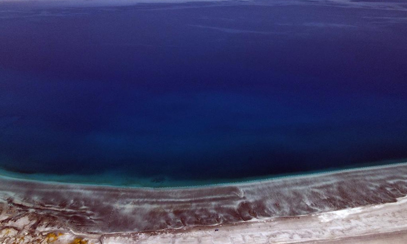 Photo taken on Aug. 21, 2021 shows a view of Salda Lake in Burdur province, Turkey. Photo: Xinhua