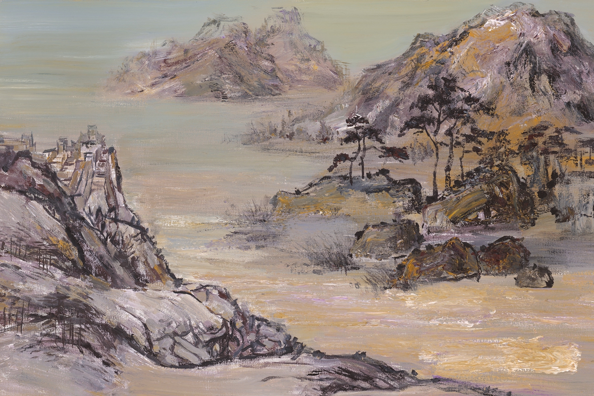 Dui Hua 120 cm x 90 cm, 2018