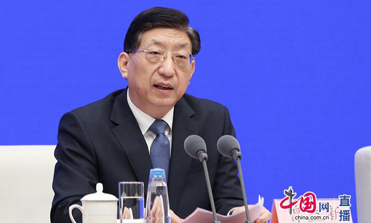 Zeng Yixin,deputy minister of China’s National Health Commission