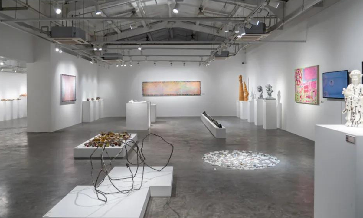 The <em>Touch</em> exhibition Photo: Courtesy of Yang Lei