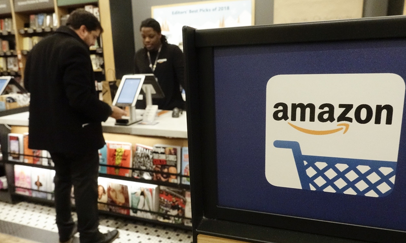 An Amazon store in New York. Photo: cnsphotos