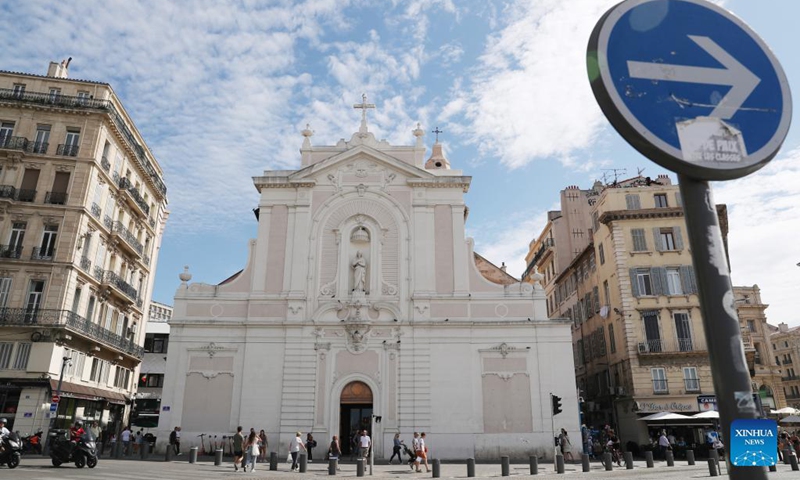 Photo taken on Sept. 4, 2021 shows part of the city view of Marseille, France.(Photo: Xinhua)