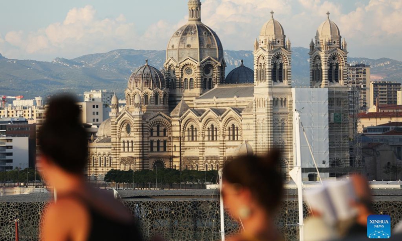 Photo taken on Sept. 5, 2021 shows Marseille Cathedral, or Cathedral of La Major, in Marseille, France.(Photo: Xinhua)