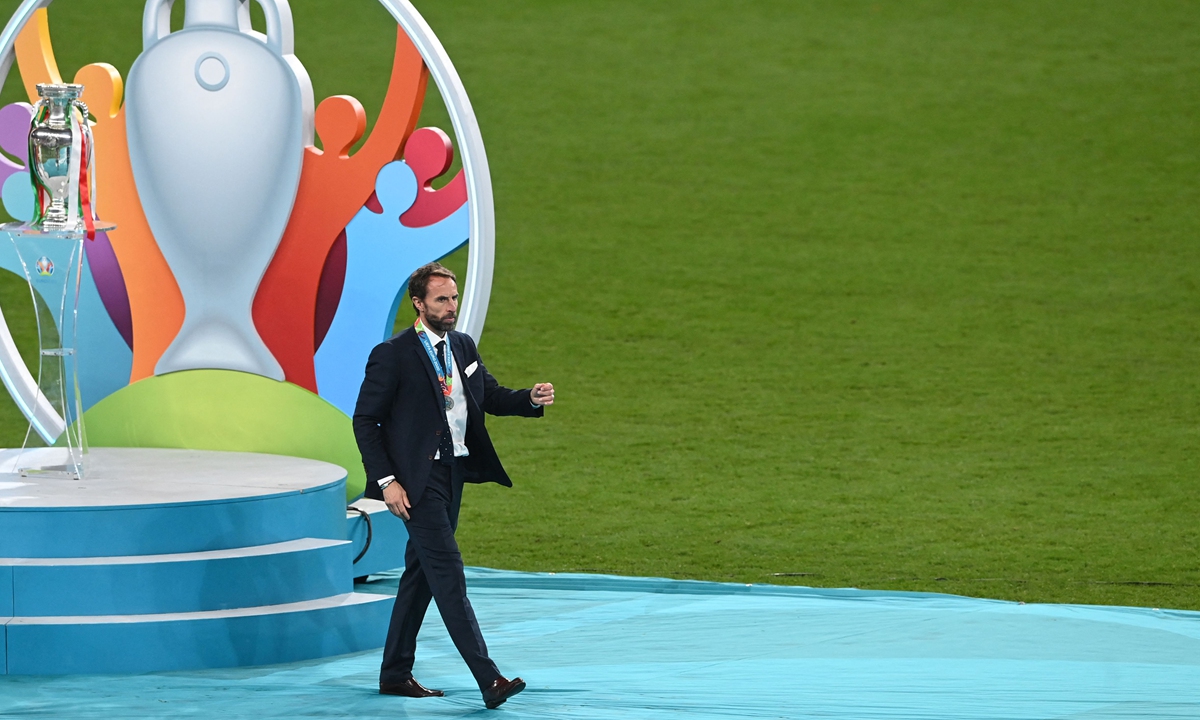 Gareth Southgate Photo: VCG