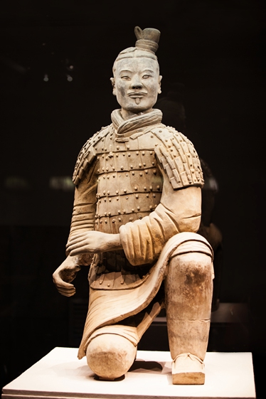 A Terracotta Warrior  Terracotta Warriors  A statue of a Tang maid   The Great Mosque   The ancient city gate tower of Xi'an Photos: VCG  The Muslim street  Biangbiang noodles  Roujiamo Xi'an Olympic Sports Center