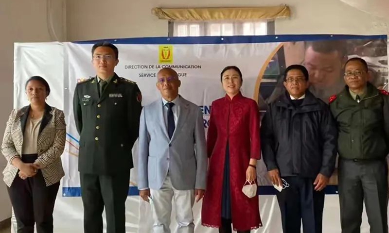 A Chinese language course has been set up at Madagascar's Ministry of National Defense, the Chinese Embassy in Madagascar said in a notice on Monday. Photo: the embassy website