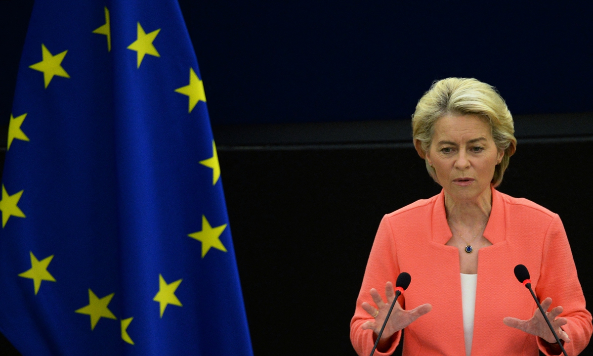 European Commission President Ursula von der Leyen. Photo: AFP