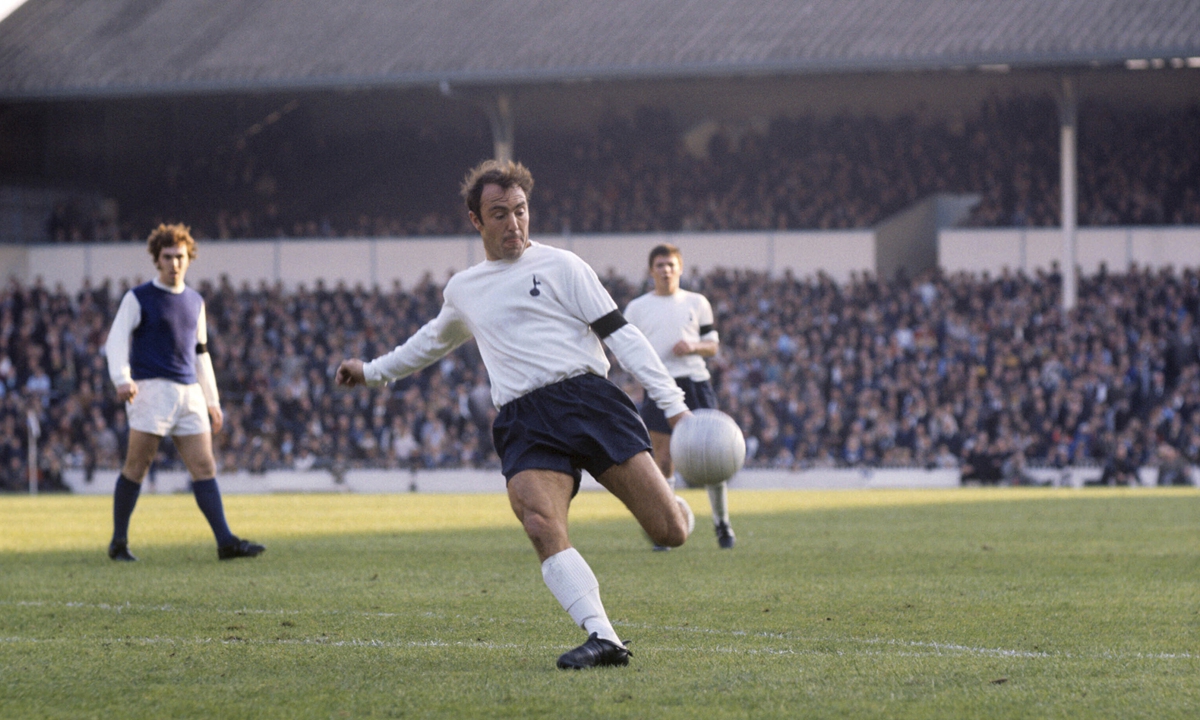 Jimmy Greaves during a match on November 1, 1969  Photo: VCG