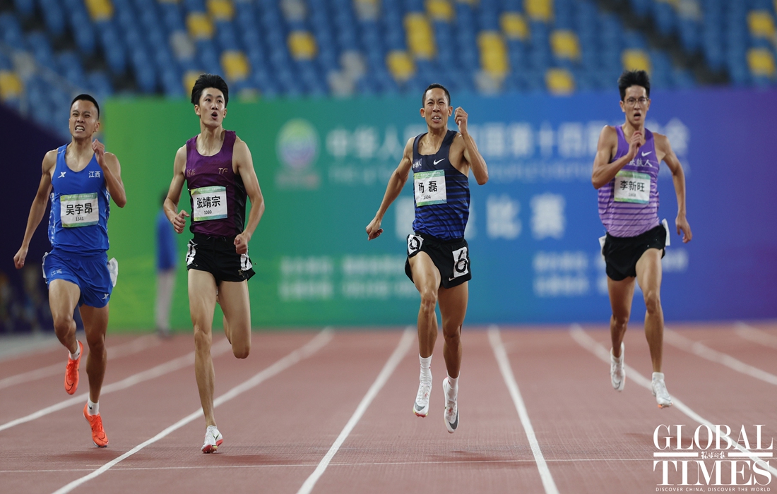 Team Sichuan bags the gold in both Men and Women’s track and field 400m
