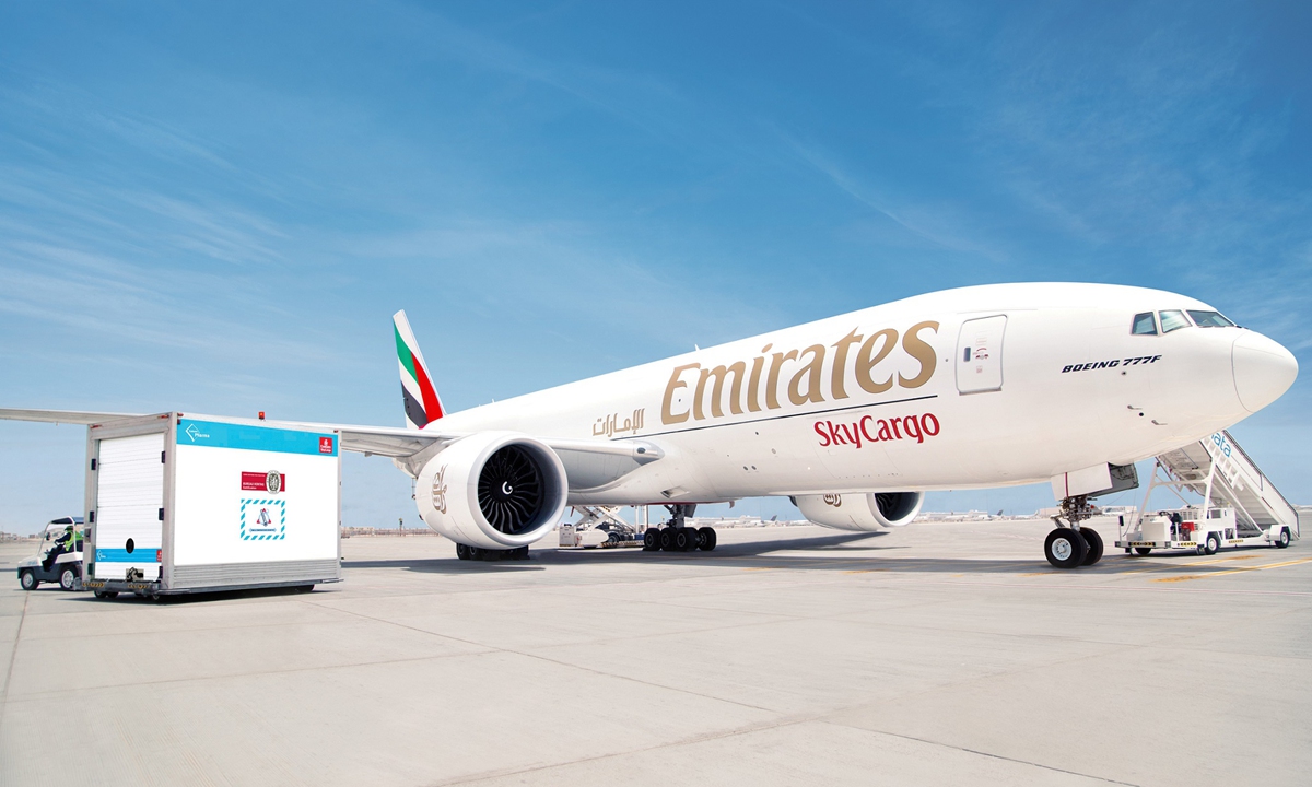 Emirates Photo: Courtesy of SkyCargo