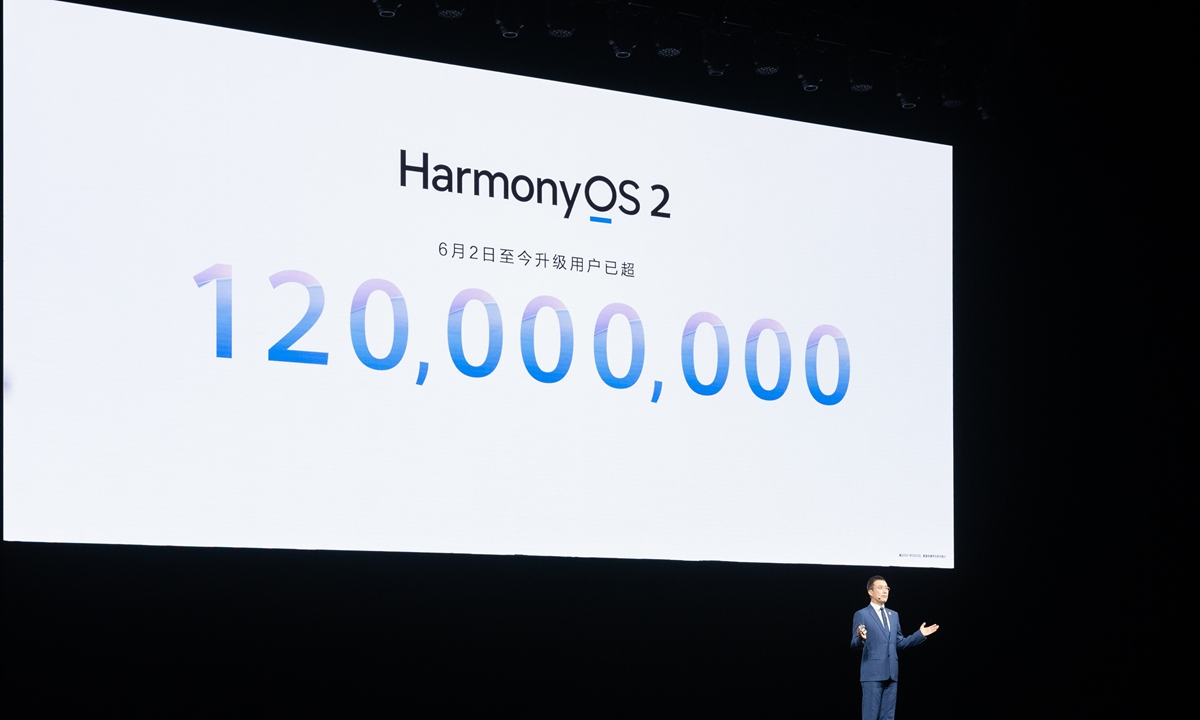 Huawei's HarmonyOS 2.0 reached another milestone on Thursday - 120 million devices
