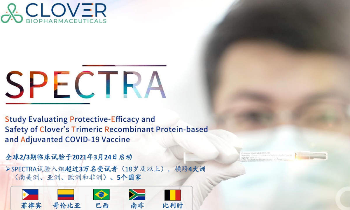 Photo: A screenshot from the Clover Biopharmaceuticals website  