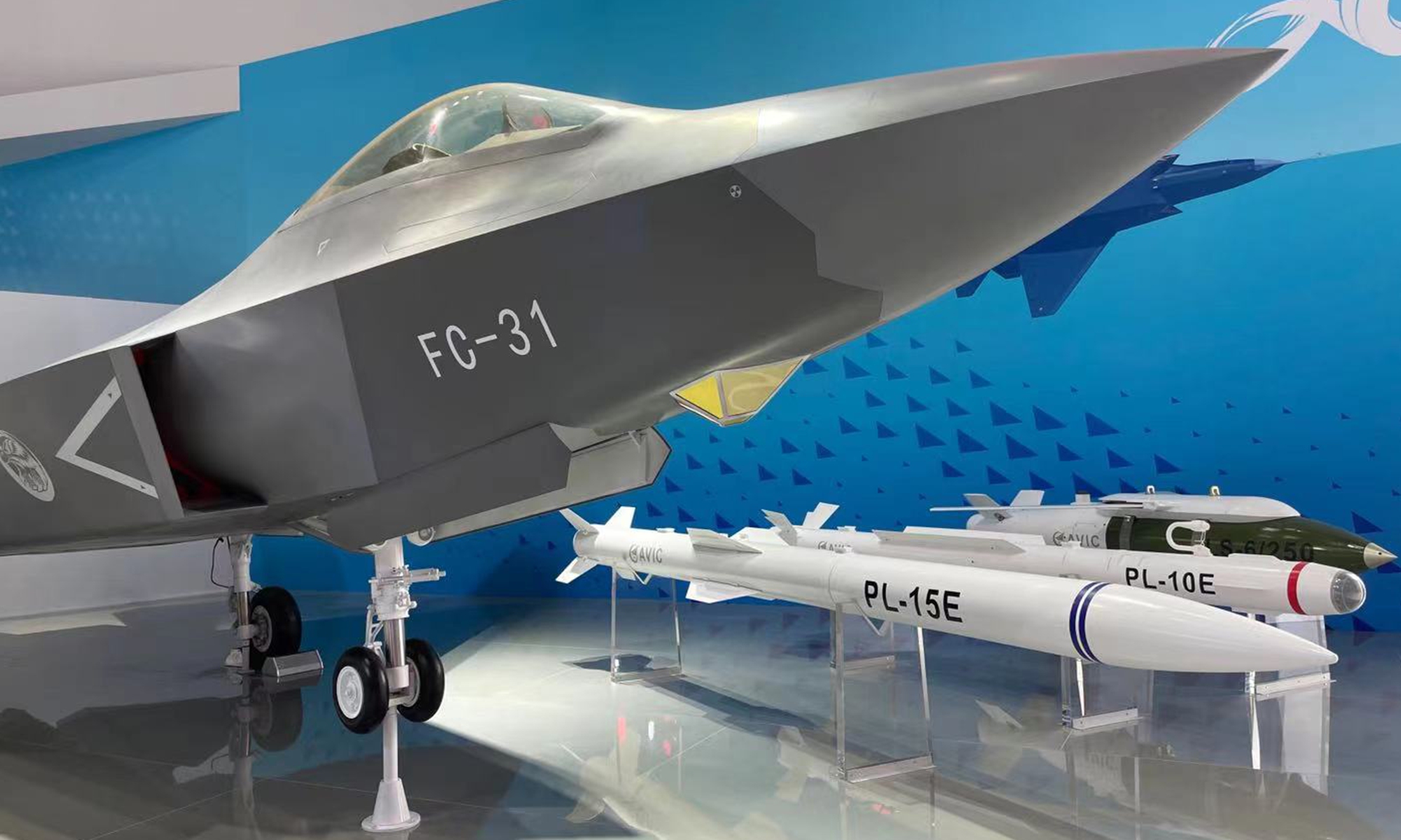 FC-31 stealth fighter gets PL-15 missile, &#39;among the best in the world&#39; -  Global Times