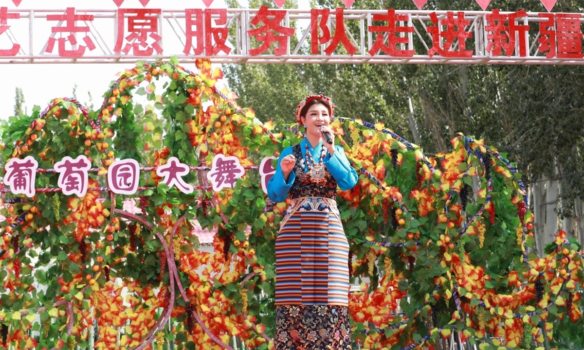 Singer Jamyang Drolma Photo: Courtesy of Wang Zhigang 