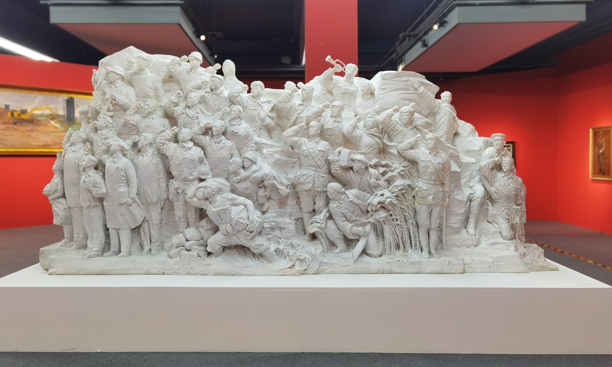 The exhibition Photo: Courtesy of 798 Art Festival 