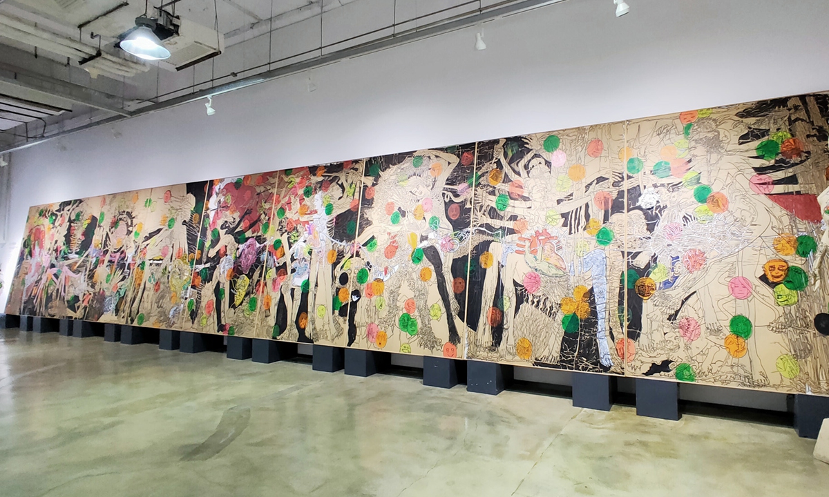 The exhibition Photo: Courtesy of Liu Yonggang