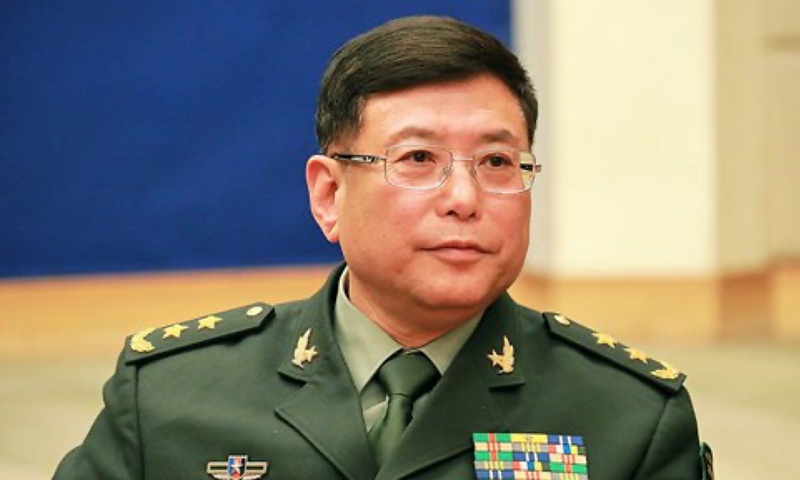 Lieutenant General He Lei Photo: Xinhua