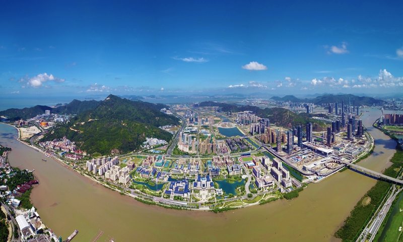 The campus of the University of Macau on the Hengqin Island Photo: Courtesy of University of Macau